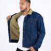 Chaqueta Jean Ovejera - Hombre Denim Stone Oscuro - OVJ 183 - 1