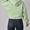 Hoodie para mujer color verde Olivia - 1