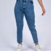 Jean Mom Fit Dama color Stone Medio - JM-103-2